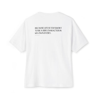 Main Character Manifesto: Latina TShirt Unisex Oversized Boxy
