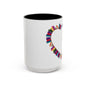 Mug Big Heart Made of Books Coffee Mug (11, 15oz)