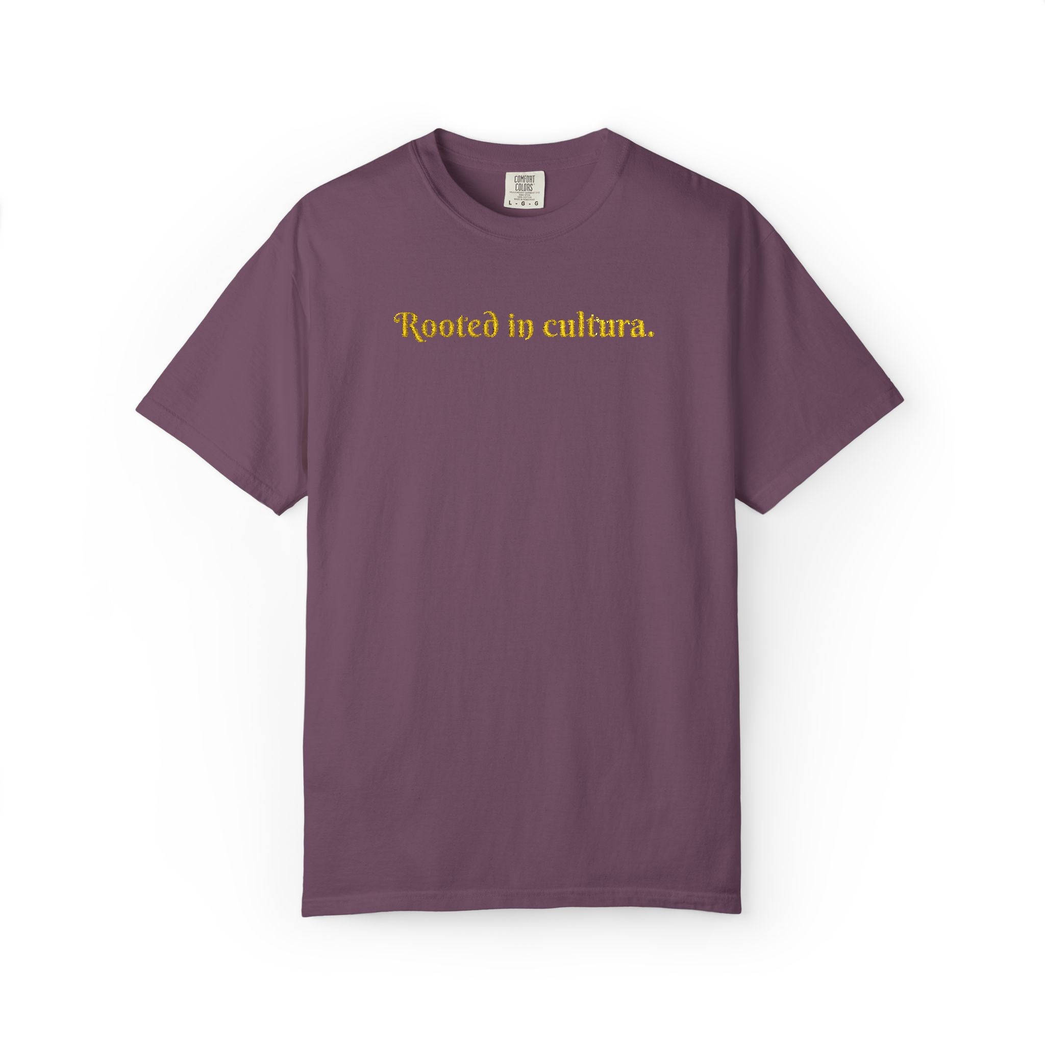 Embroidered Rooted In Cultura Unisex Tee- Empanada Fest Pre-order