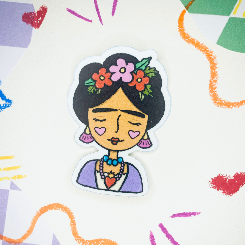 Frida Kahlo Vinyl Sticker