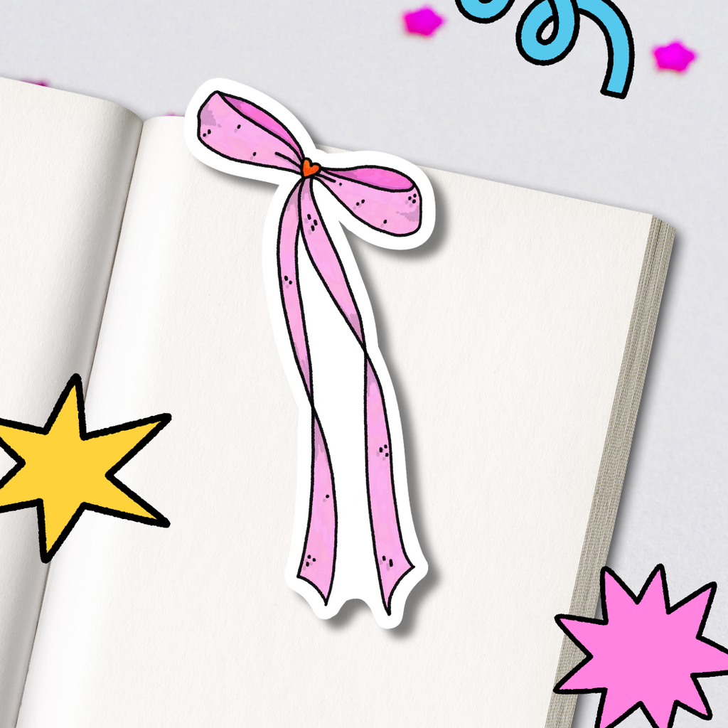 Coquette Bow Bookmark