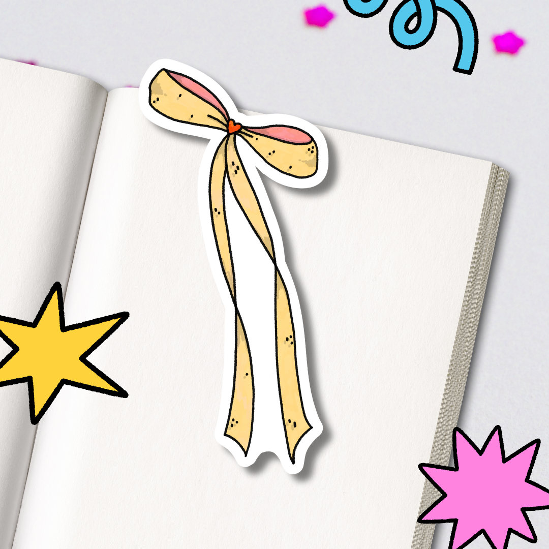 Coquette Bow Bookmark